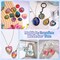 LET'S RESIN Cabochon Gems Resin Molds, 36 Cavities Thicker&Shiny UV Resin Molds Jewelry with 16 pcs Pendant Trays, Epoxy Molds for Beginner, jewelry making kits for Pendant,Earrings,Necklace,Keychains